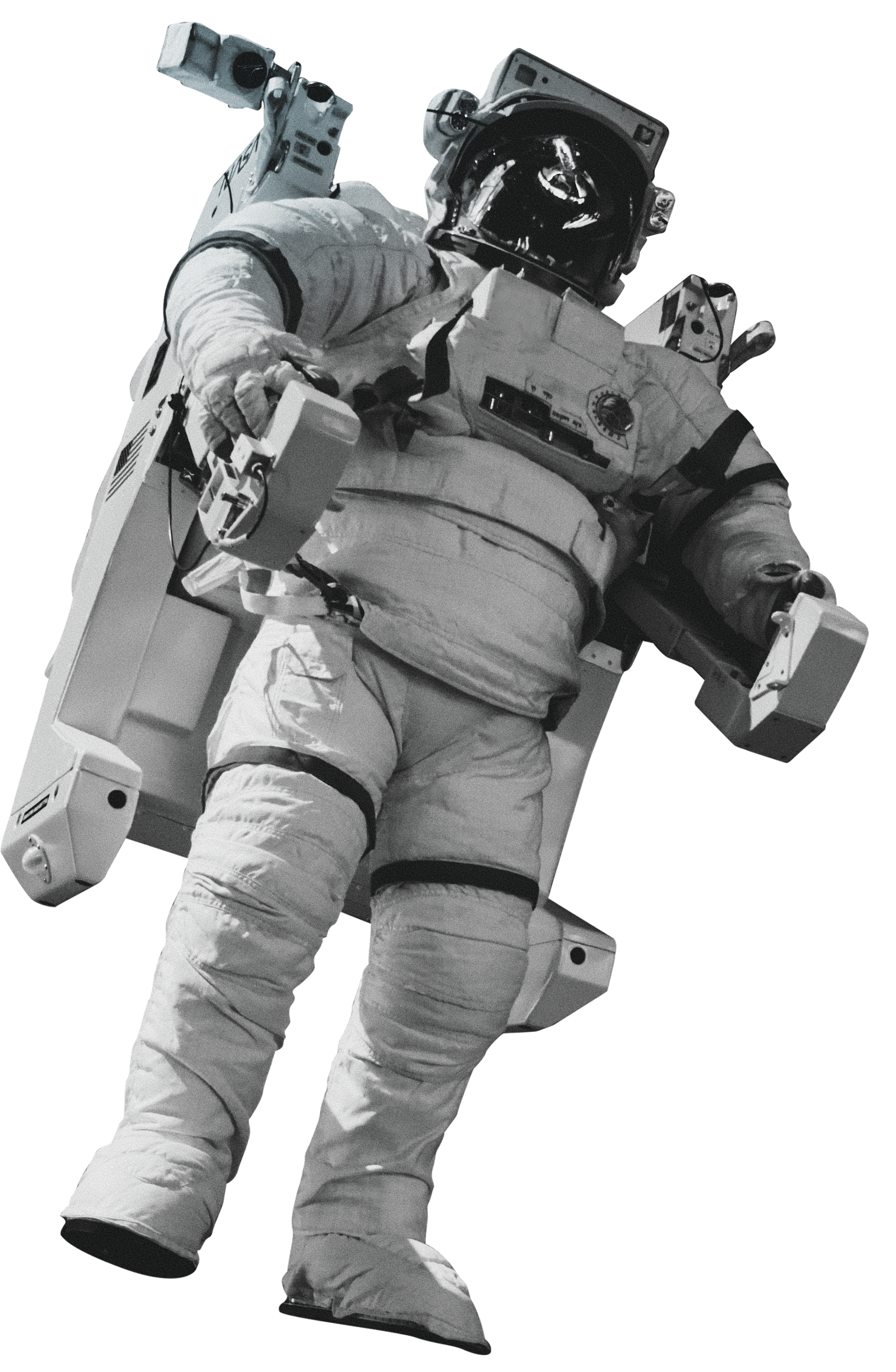 Astronaut exploring